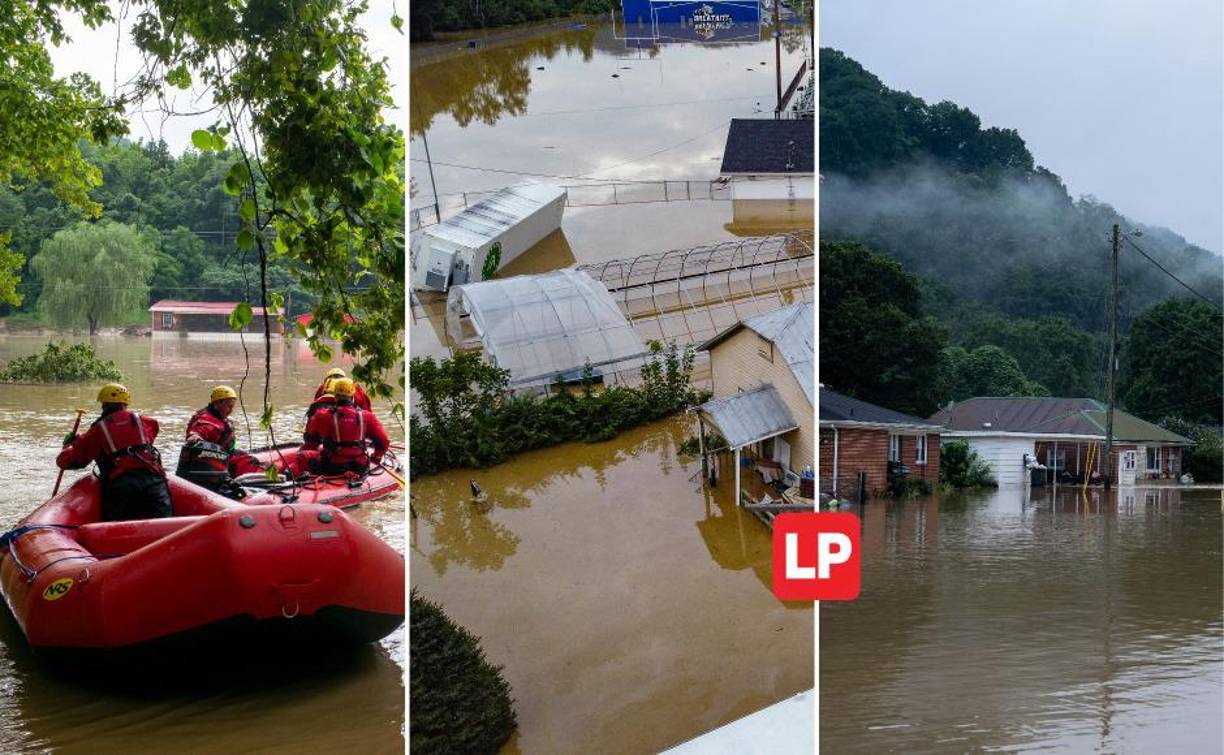 Las devastadoras inundaciones en Kentucky, EEUU, ya dejan al menos 25 muertos (Fotos)