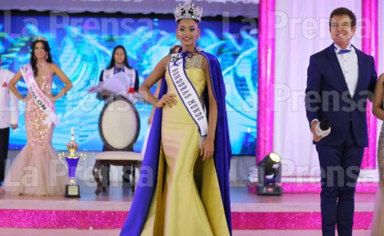 La progreseña Kerelyne Campigotti Webster, de 18 años, fue elegida como la nueva 'Miss Honduras Mundo 2016'.