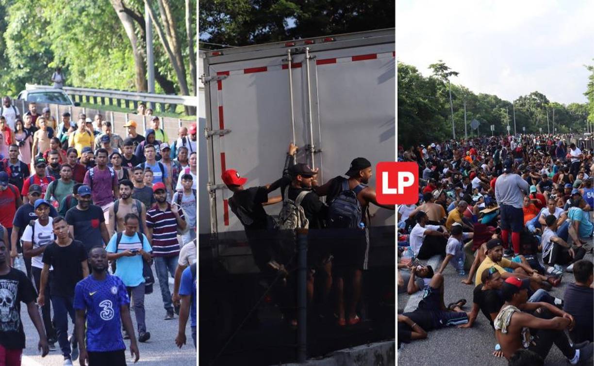 Una nueva caravana con cerca de 4.000 migrantes partió este viernes de la frontera sur de México hacia Estados Unidos con reclamos de seguridad y libre tránsito por el temor de sufrir una tragedia como la de los 53 migrantes que murieron por hacinamiento en un tráiler en Texas desde el lunes.