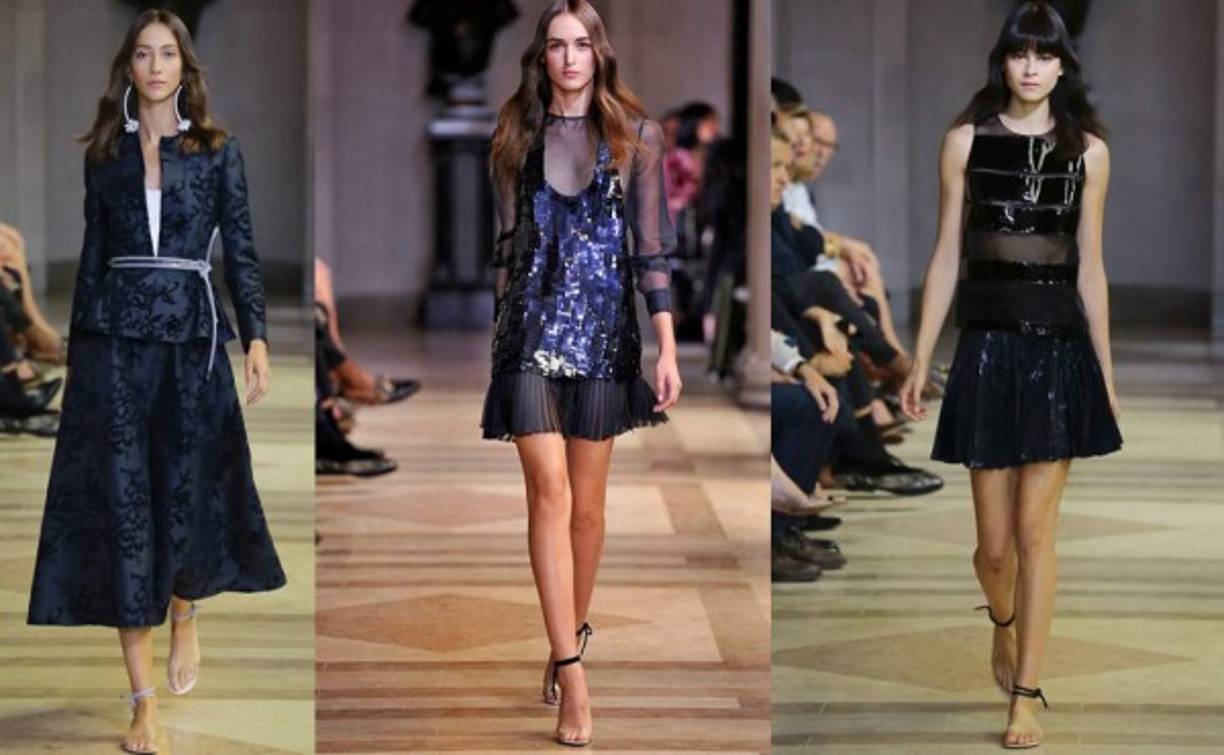 Fue notoria la presencia de prendas que pueden ser sensuales y reveladoras, aunque dejando algo a la imaginación.