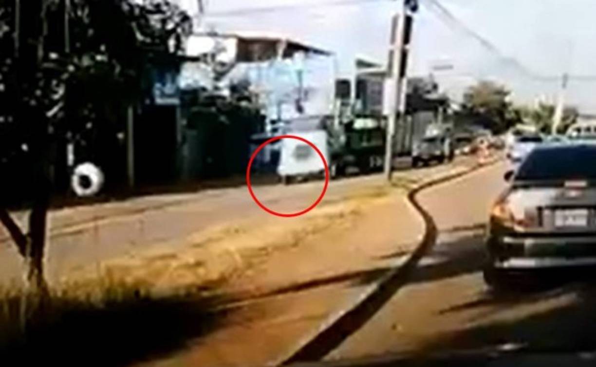 El accidente fue a eso de las 7:00 de la mañana.