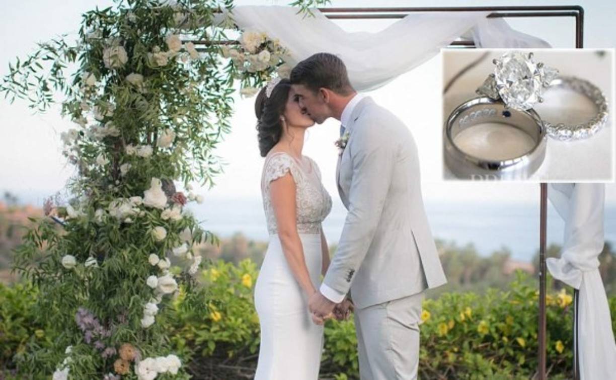 El nadador olímpico Michael Phelps lleva seis meses casado con Nicole Johnson.