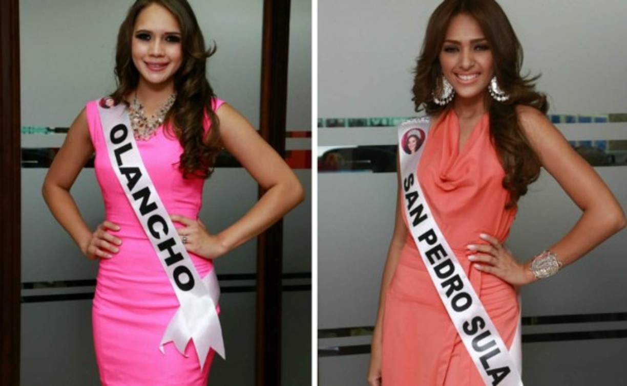 Olancho, Natalia Sevilla y San Pedro Sula, Nicole Caballero .