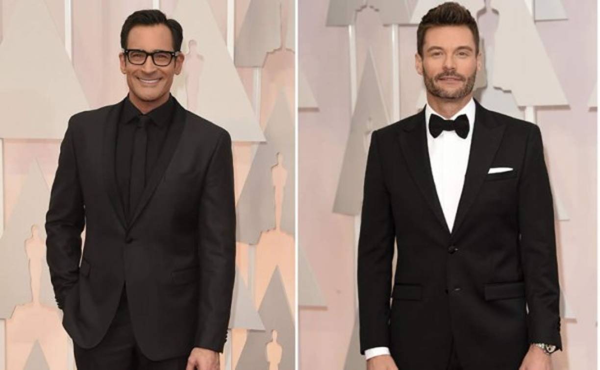 Lawrence Zarian y Ryan Seacrest.