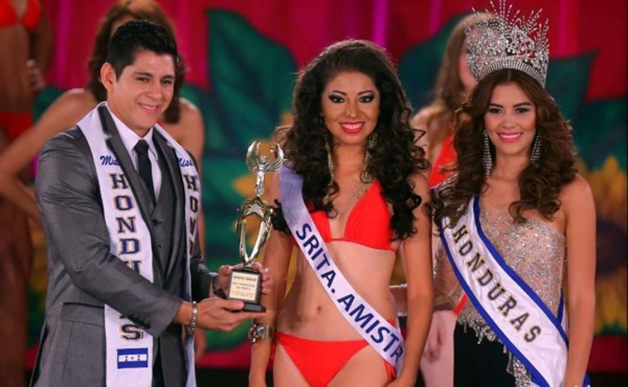 Esta bella participante ganó como la señorita Amistad.