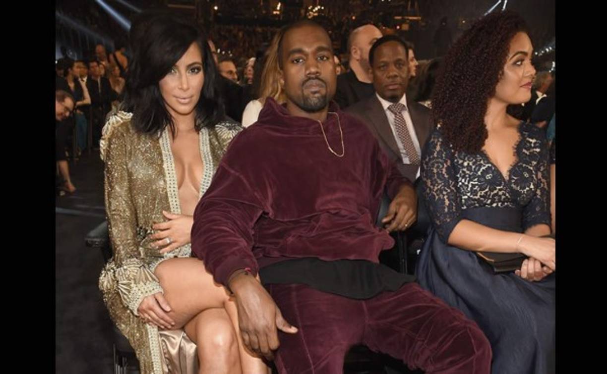 Kim Kardashian y Kanye West.