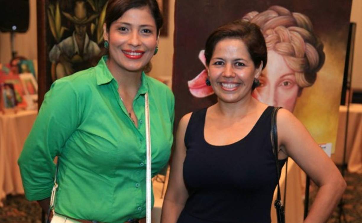 Diana Paguada e Irma Núñez.
