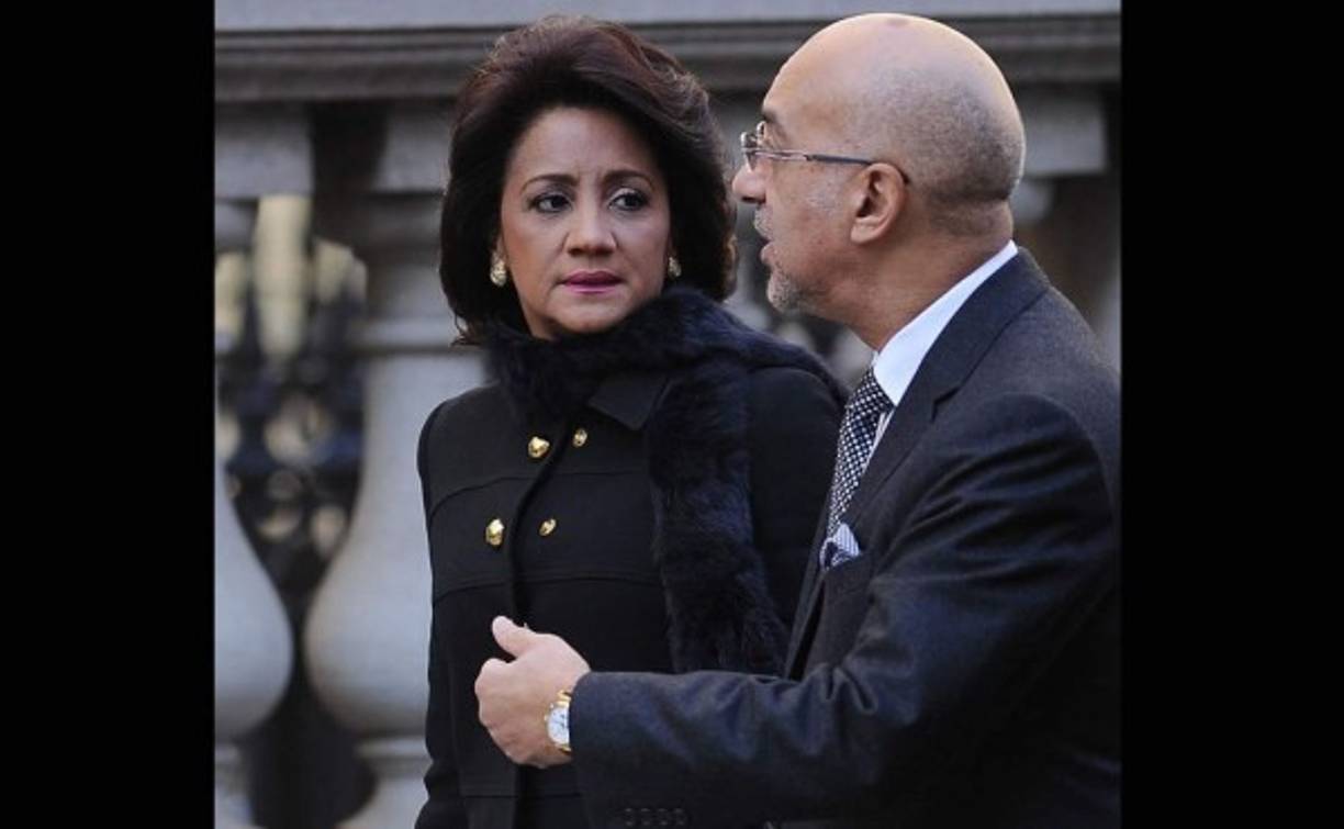 Candida Montilla, la Primera Dama de República Dominicana.