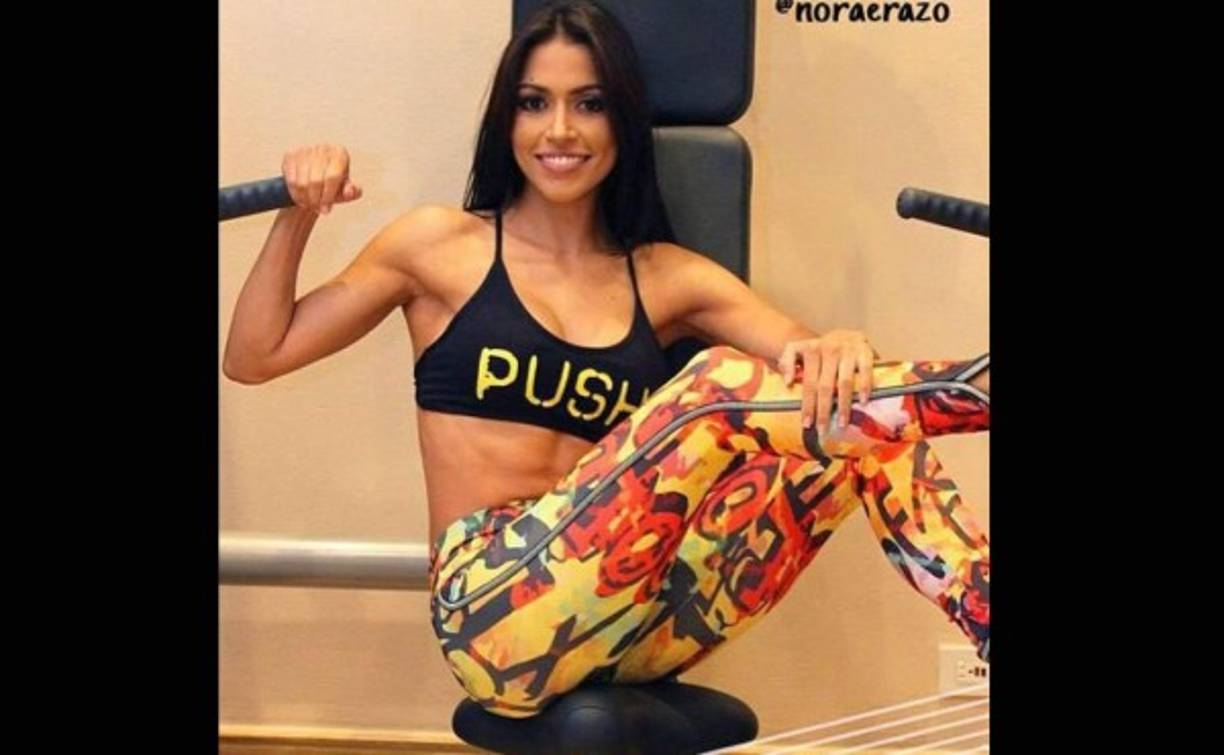 Nora Erazo es una apasionada del ejercicio. Asegura que es su estilo de vida por elección.