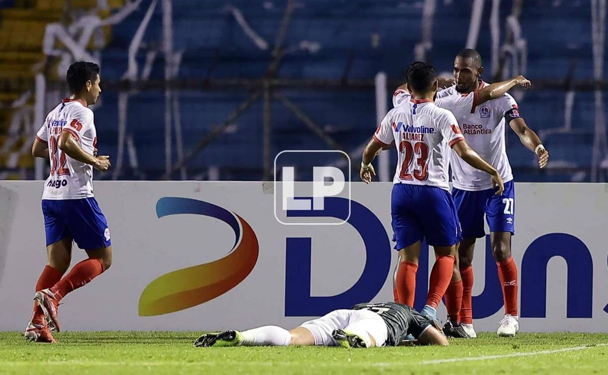 Jerry Bengtson marcó el segundo gol del Olimpia.