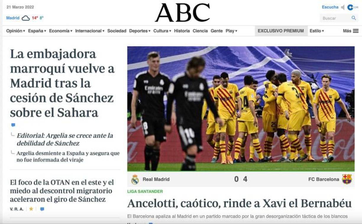 Las críticas a Carlo Ancelotti no se han hecho esperar ya que Xavi le ganó la partida con autoridad.