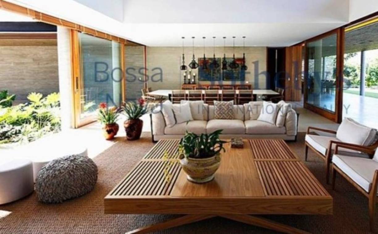 La habitación de Neymar en el interior.