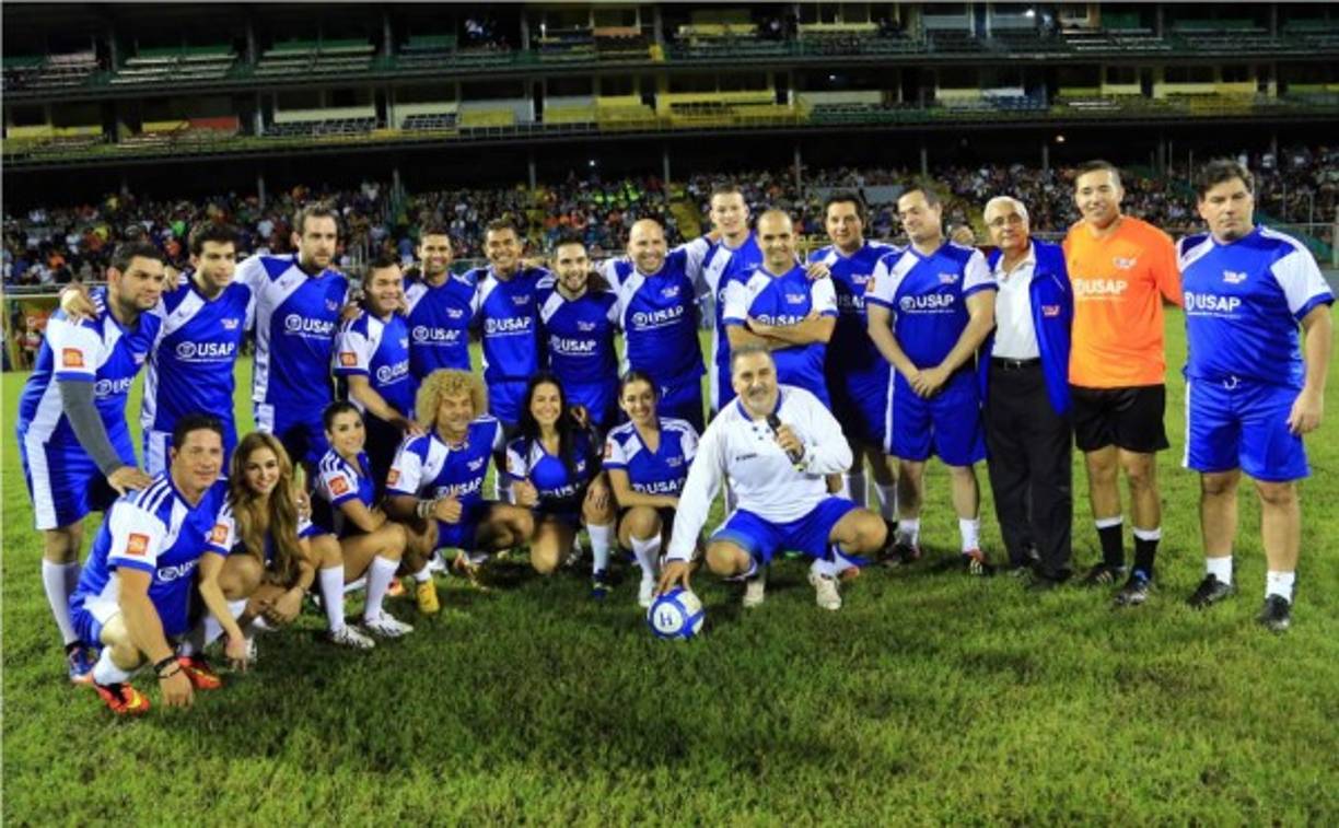 19 goles se repartieron entre los Rotamundos (11) y los Rotagoles (8), donde el show fue del agrado de la afición en el estadio Morazán.