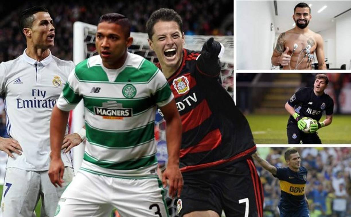 Cristiano Ronaldo, el hondureño Emilio Izaguirre, el mexicano Chicharito Hernández, son protagonistas en el mercado de fichajes de este jueves del fútbol internacional.