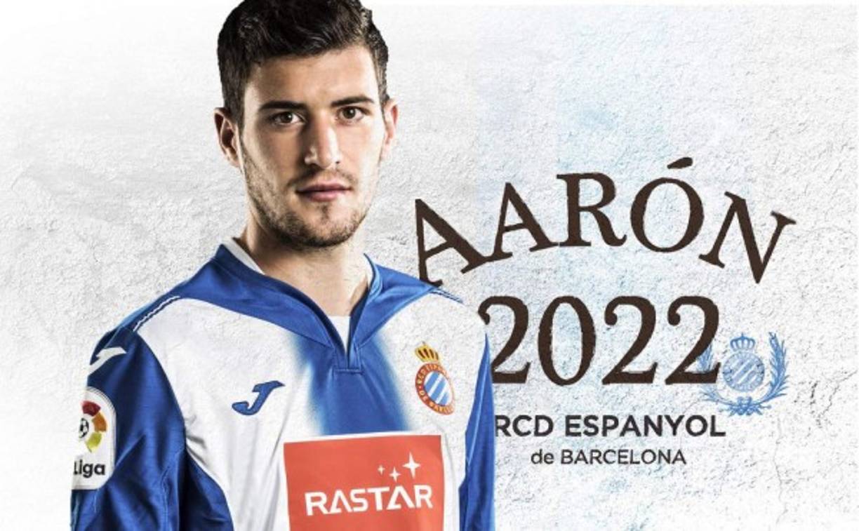 Aarón Martín también ha sido renovado por el Espanyol hasta 2022. La cláusula de rescisión del lateral pasa a ser de 30 millones de euros.
