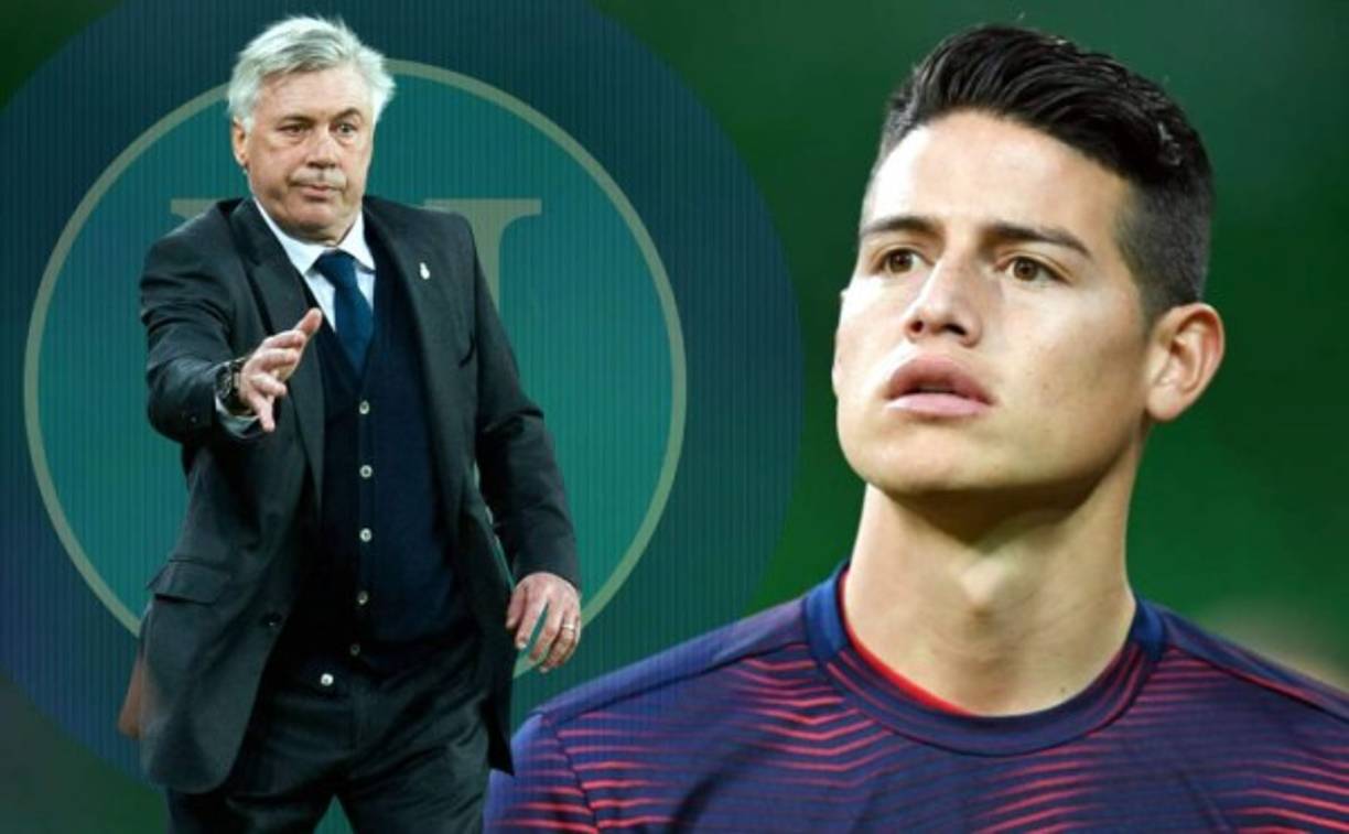James Rodríguez, cada vez más cerca del Napoli. El mediocampista colombiano, que recientemente jugó con el Bayern Múnich, le habría dado el sí al equipo italiano para jugar la próxima temporada en la Serie A. El cafetero quiere ir al conjunto napolitano porque ve a Carlo Ancelotti como su 'padrino del fútbol europeo'. El entrenador ha sido el que mejor provecho le ha sacado al volante de 27 años. Cuando lo dirigió en el Real Madrid, el goleador del Mundial de Brasil 2014 mostró su mejor versión en la Casa Blanca: jugó 46 partidos, marcó 17 goles y registró 18 asistencias.