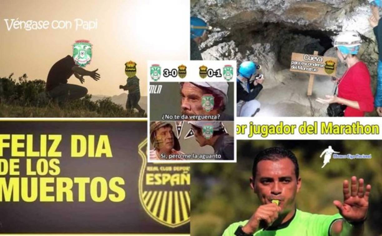 Los divertidos memes del clásico sampedrano que le ganó Marathón al Real España en el Morazán por rl Torneo Apertura 2020.