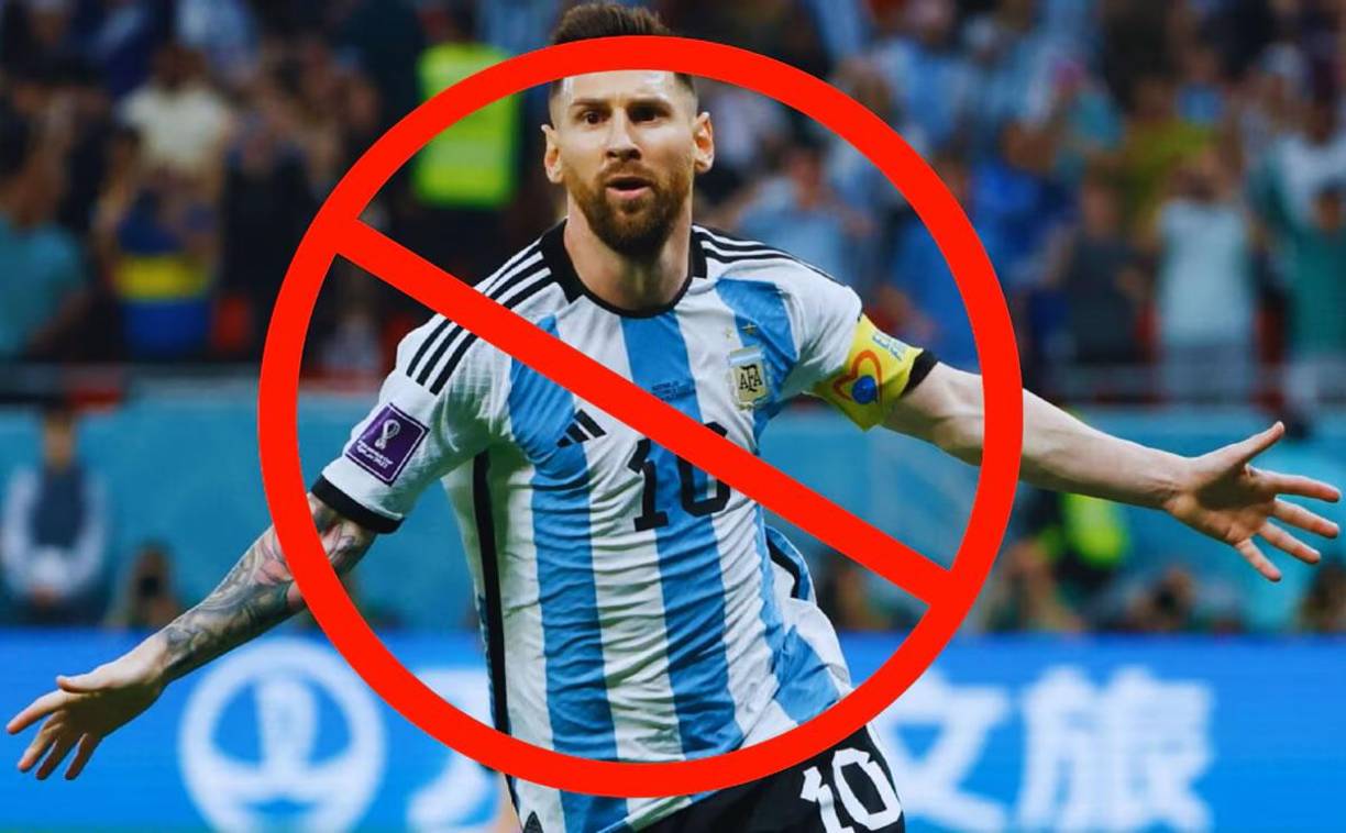 Por tal motivo el organismo tomó una controvertida medida y que es prohibir la entrada al estadio Defensores del Chaco a todo aficionado que porte camisetas del delantero argentino.