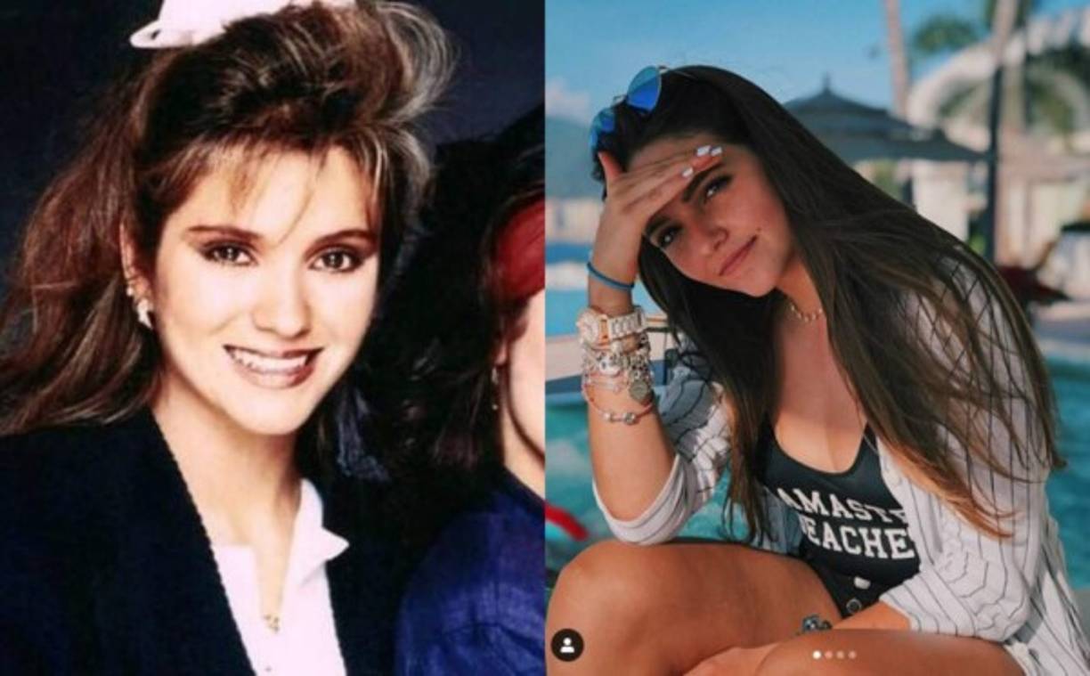 Pero no solo ha heredado la belleza de su madre también el amor por la actuación. Ya que desde muy pequeña, junto a su hermana, acompañaban a su madre a los sets de grabación.