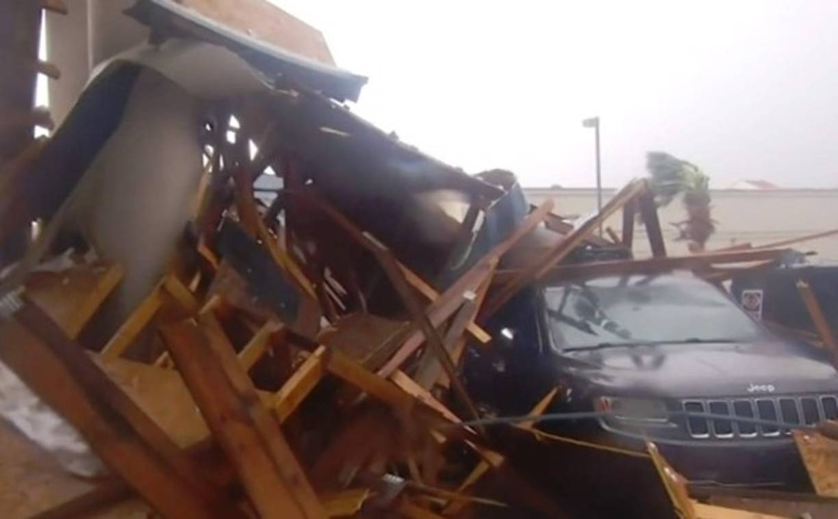 Este poblado, ubicado a unos 32 Km al sureste de Panama City, sufrió el impacto directo del ciclón.