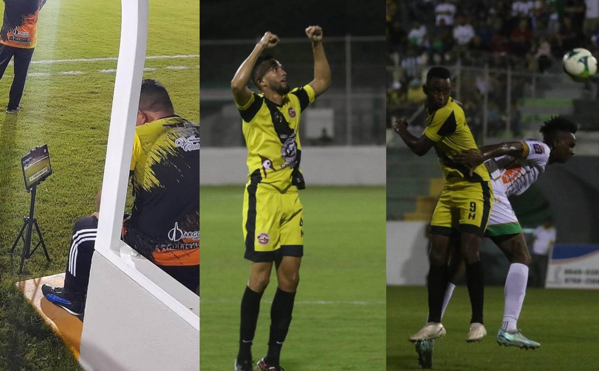 Las imágenes más curiosas que dejó la final de ida de la Liga de Ascenso entre Génesis y Platense.