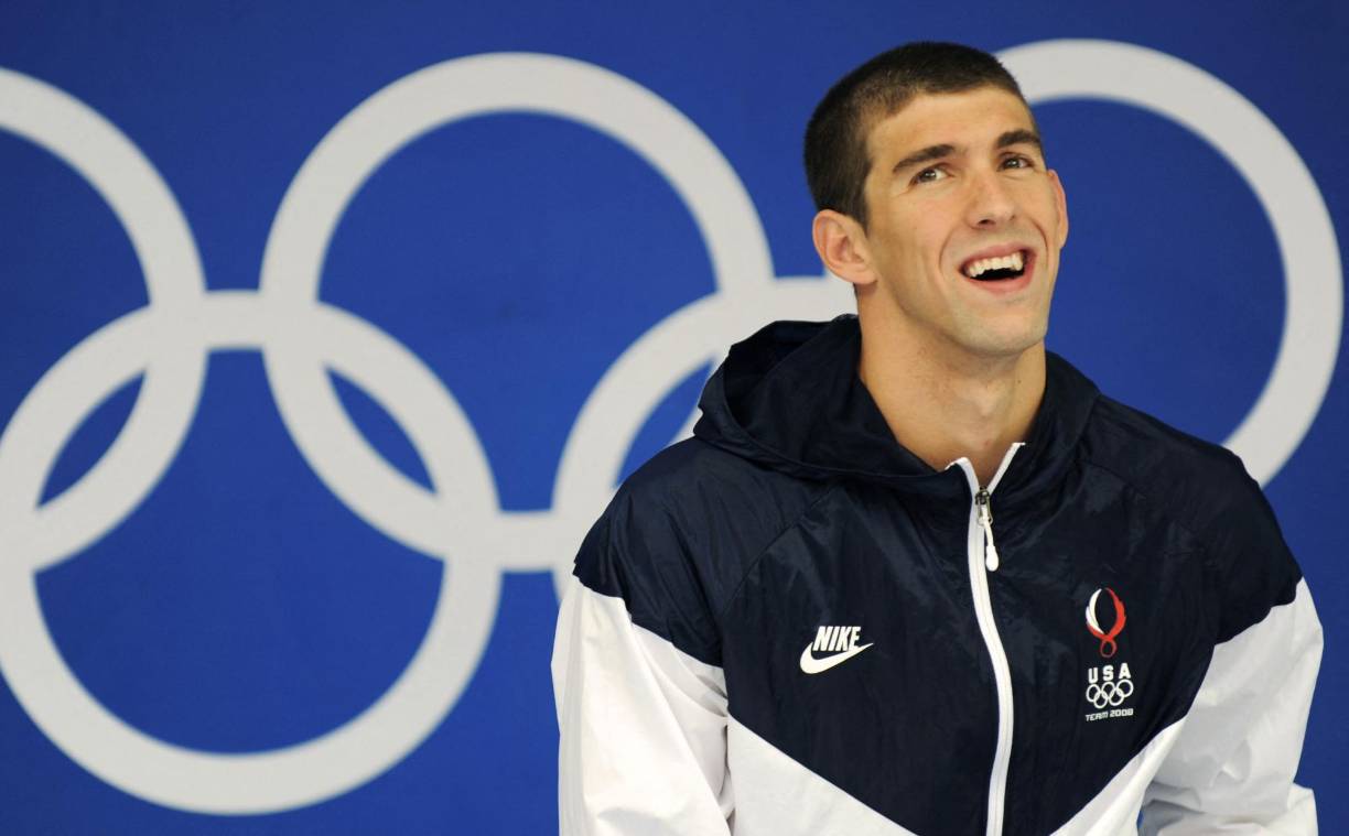 1. Michael Phelps (Natación): el estadounidense es el deportista con más medallas y más títulos de la historia de los Juegos Olímpicos de verano.