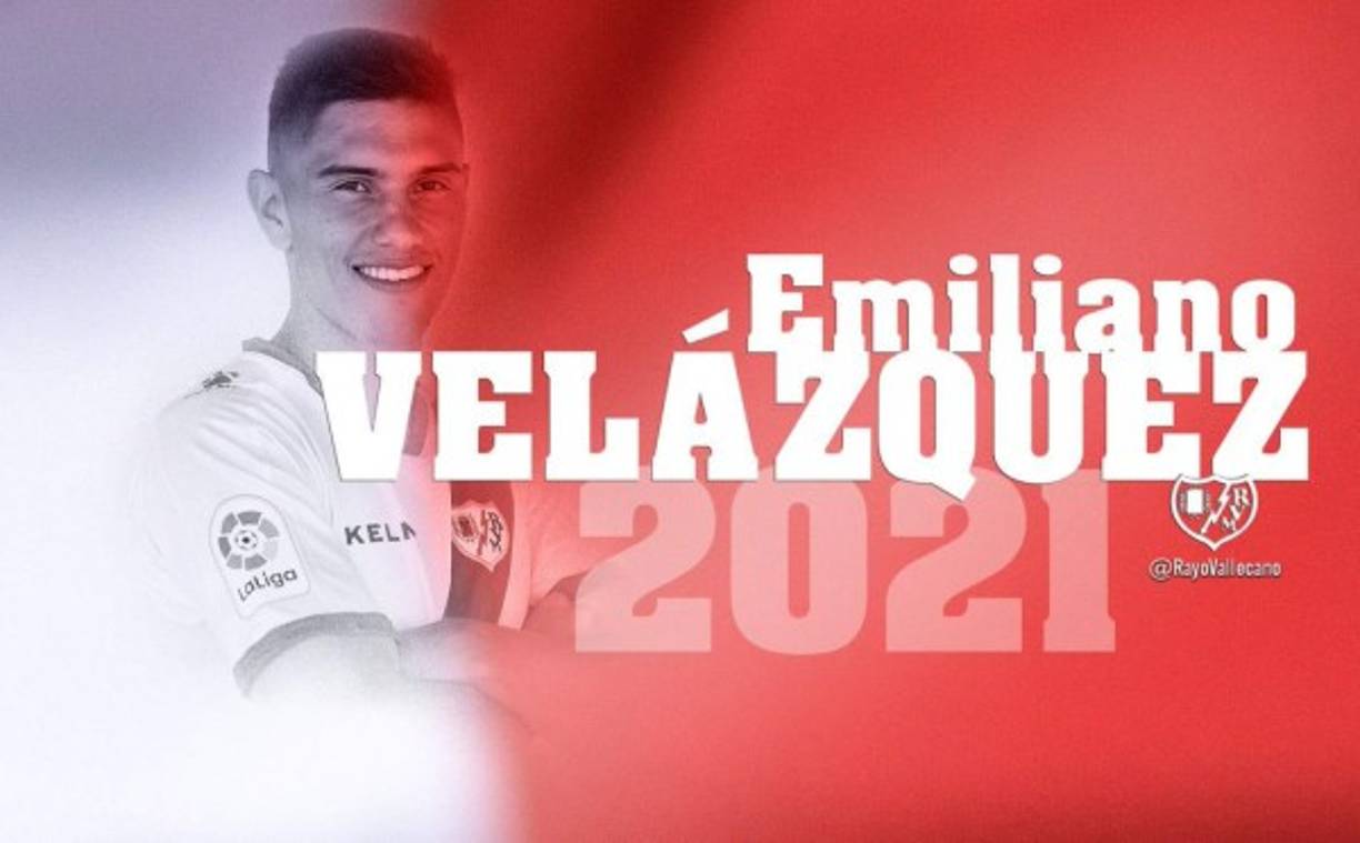 El Rayo Vallecano ha fichado al central uruguayo Emiliano Velázquez. Firma hasta junio de 2021.