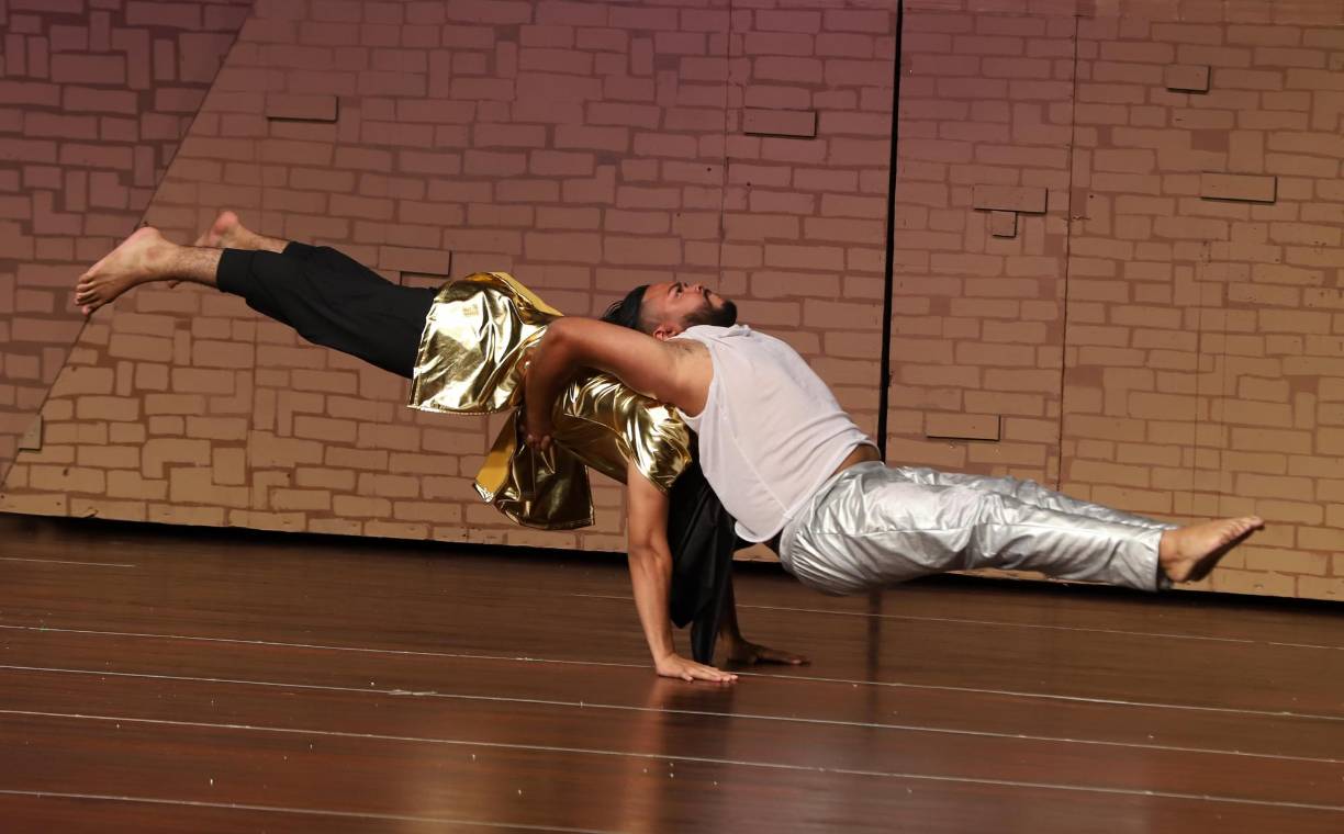 Alumnos de acrodance.