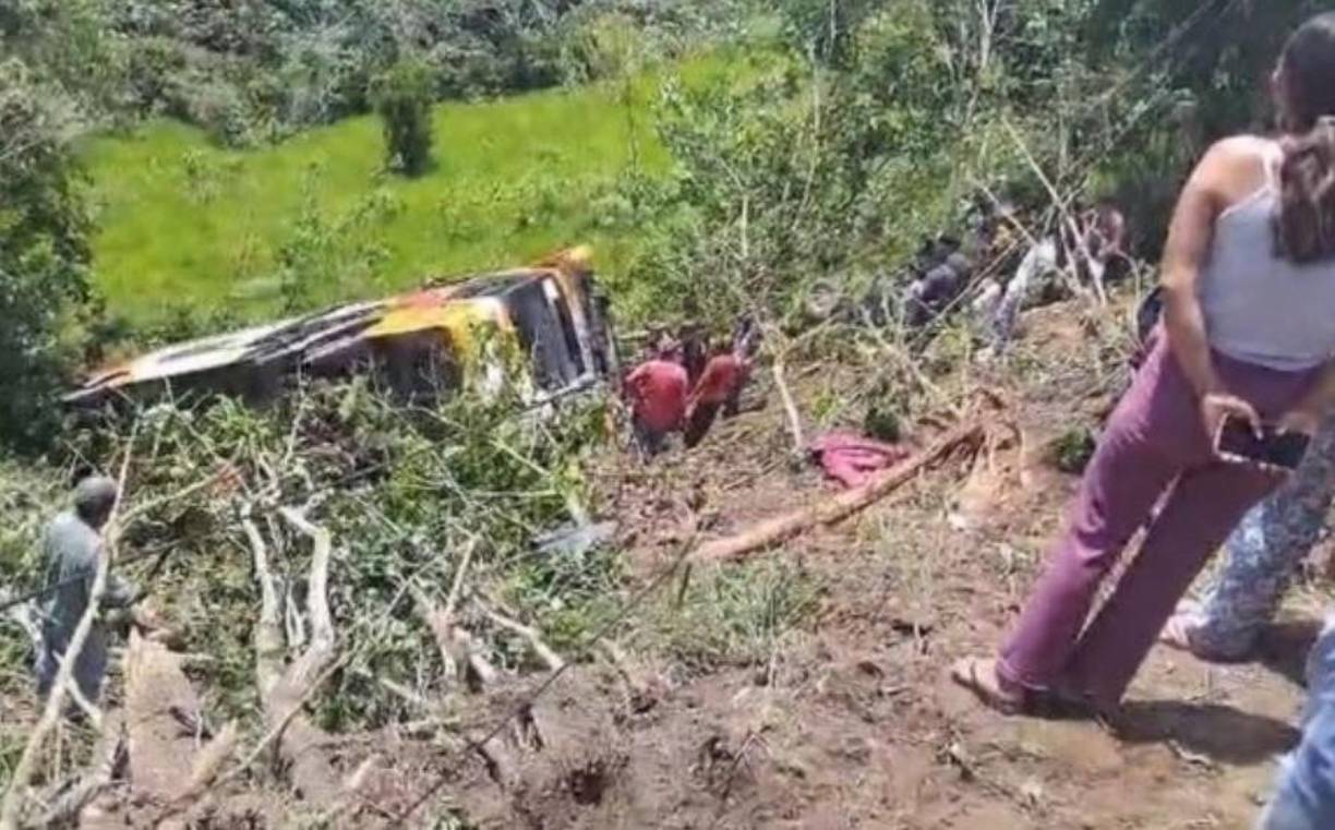 El trágico accidente se registró en la región norte de Perú. Los ocupantes viajaban desde Piura hacia el departamento amazónico de San Martín.