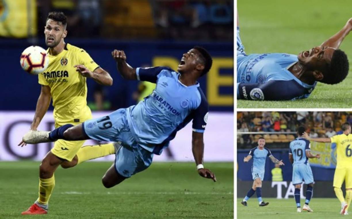 El Girona ganó en su visita al Villarreal (0-1) en la Liga Española, pero el delantero hondureño Antony 'Choco' Lozano se quedó sin marcar y sufrió con la defensa rival.