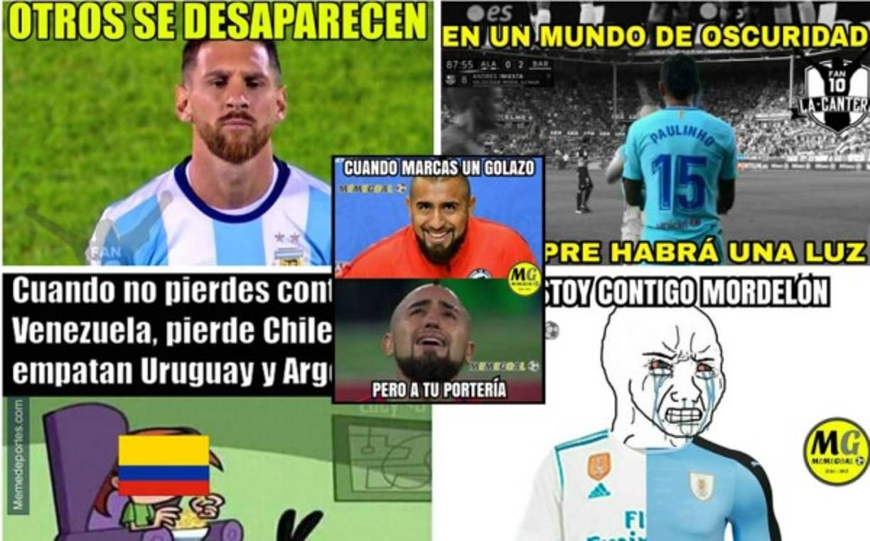 Estos son los divertidos memes que nos dejó un día intenso en las eliminatorias mundialistas, tanto en Conmebol como en Europa.