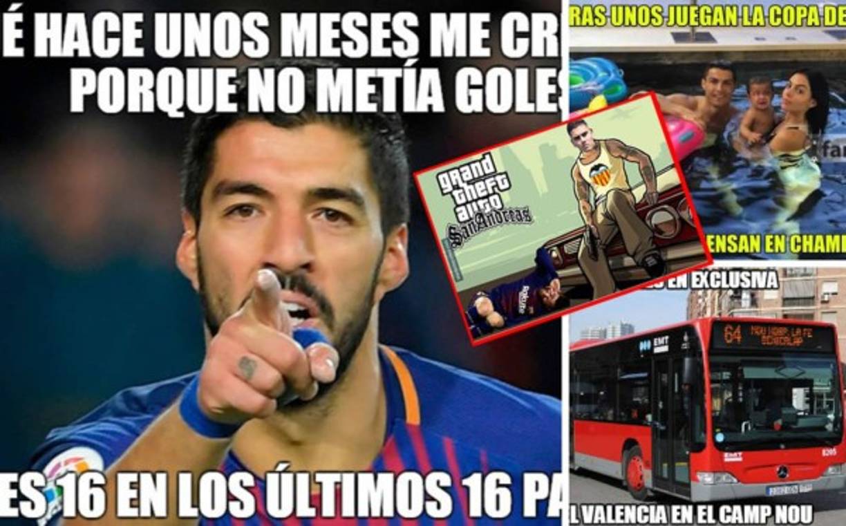 Estos son los mejores memes que nos dejó la victoria del Barcelona (1-0) sobre el Valencia en la ida de semifinales de la Copa del Rey.