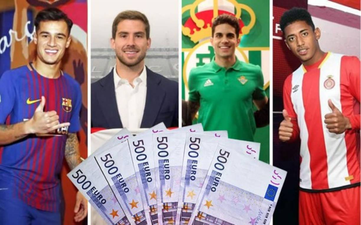 El mercado de pases invernal se cerró con varias sorpresas en la Liga Española, como el traspaso del hondureño Antony 'Choco' Lozano al Girona FC, entrando entre los fichajes más caros de enero.