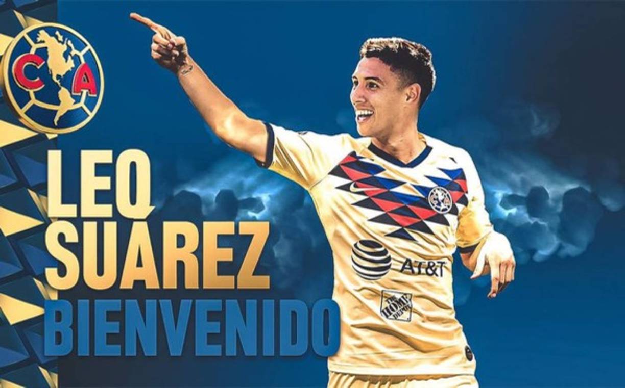 Leonardo Suárez: El Club América anunció el fichaje del centrocampista argentino, llega procedente del Villareal de España. Ha tenido participación con las selecciones inferiores de Argentina, sub 17 y sub 20. También estuvo en los clubes españoles Valladolid y Mallorca.<br/>