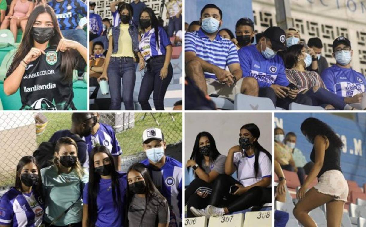 Las imágenes del ambiente que se ha vivido en la segunda jornada del Torneo Apertura 2021 de la Liga Nacional del fútbol hondureño.