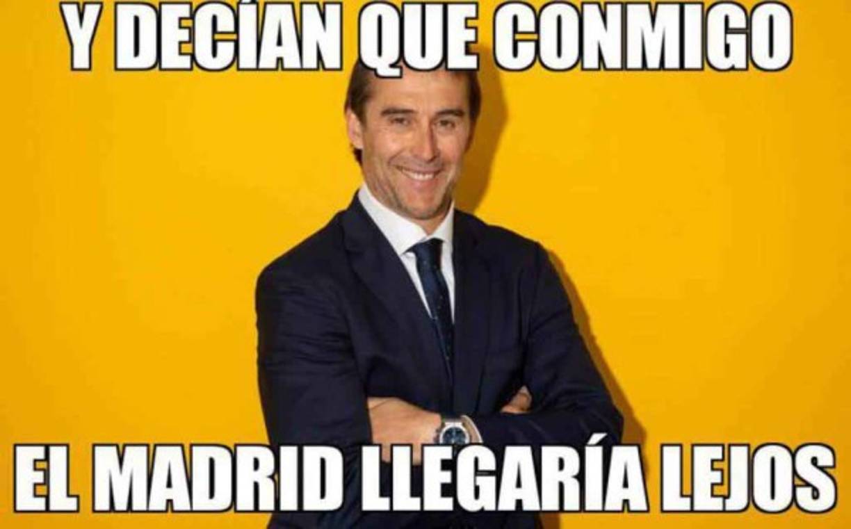 El Real Madrid anunció oficialmente este lunes la destitución del técnico Julen Lopetegui. Tras esta noticia, los memes no podían faltar y hacen de las suyas con ingeniosas imgenes.