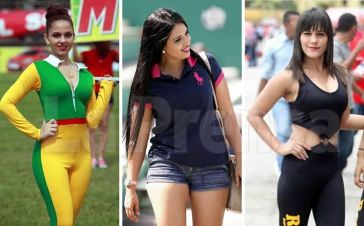 Las imágenes de las bellas chicas que adornaron la segunda jornada del Torneo Apertura 2017-2018 de la Liga Nacional del fútbol hondureño.
