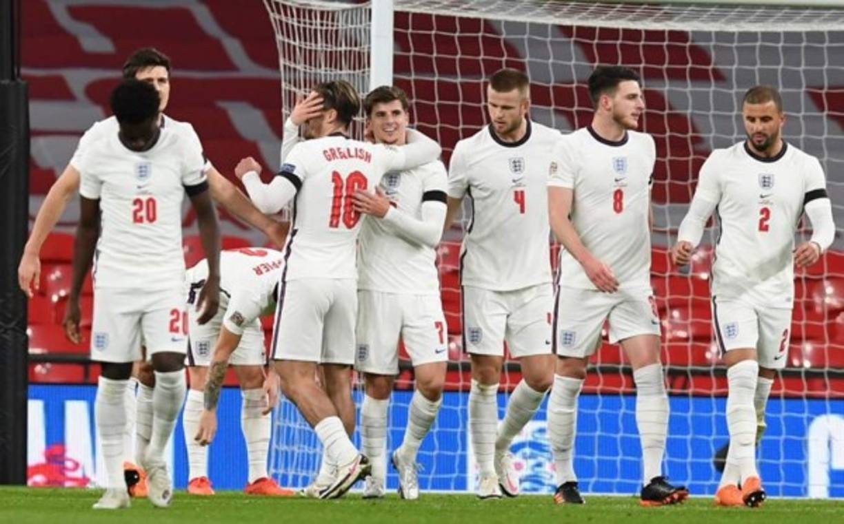 1. Inglaterra - Valor de mercado: 1,36 mil millones de euros.