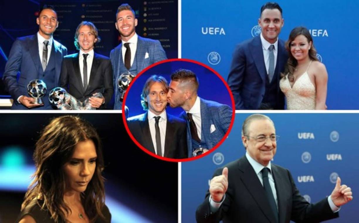 Las mejores imáganes de la Gala del sorteo de la fase de grupos de la Champions League y premiación por la edición anterior.