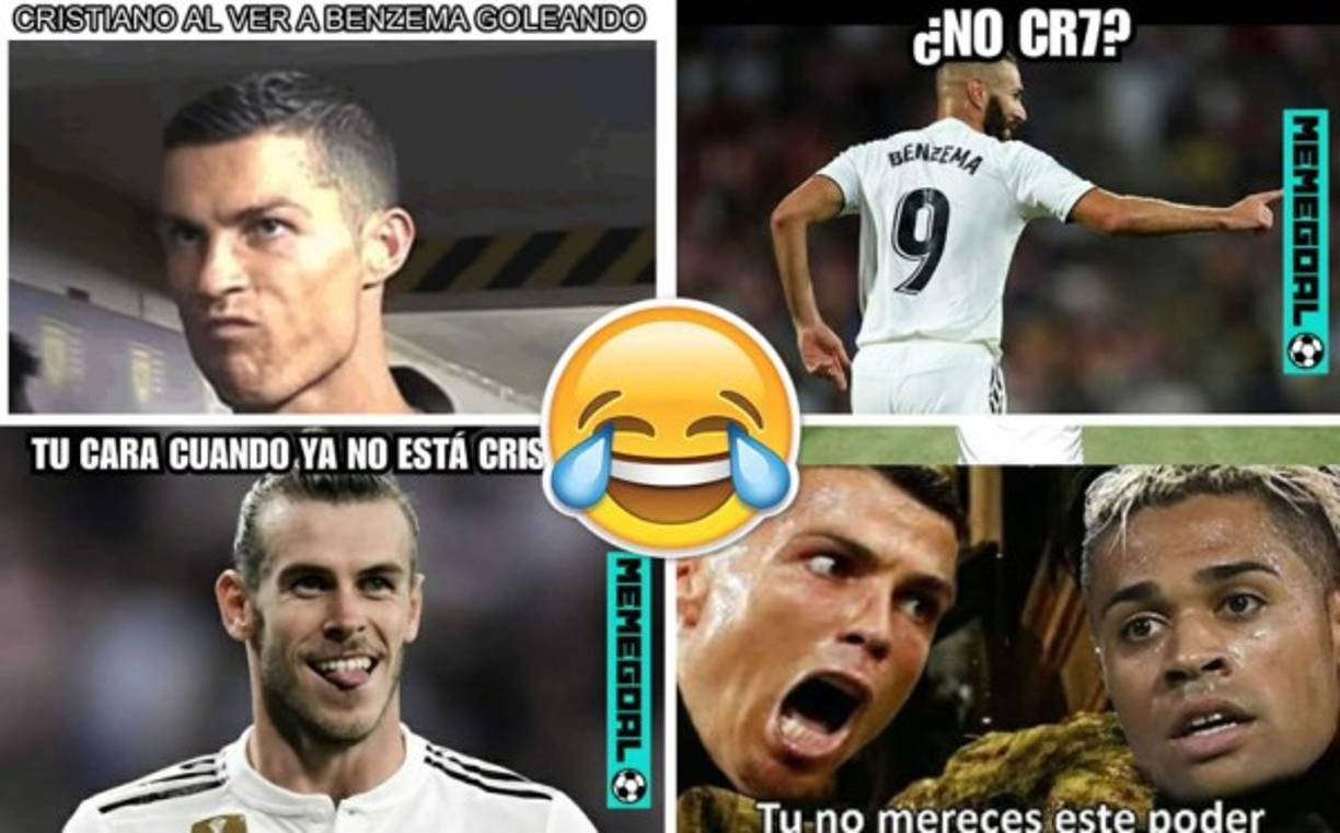 Cristiano Ronaldo está siendo víctima de burlas en los memes del día tras seguir sin marcar gol y el Real Madrid sigue ganando.