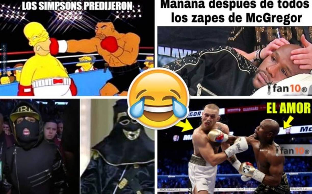 Floyd Mayweather venció por nocaut técnico a Conor McGregor en el décimo asalto de la Pelea del Siglo en el T-Mobile Arena, en Las Vegas, y por supuesto, los memes no podían faltar.