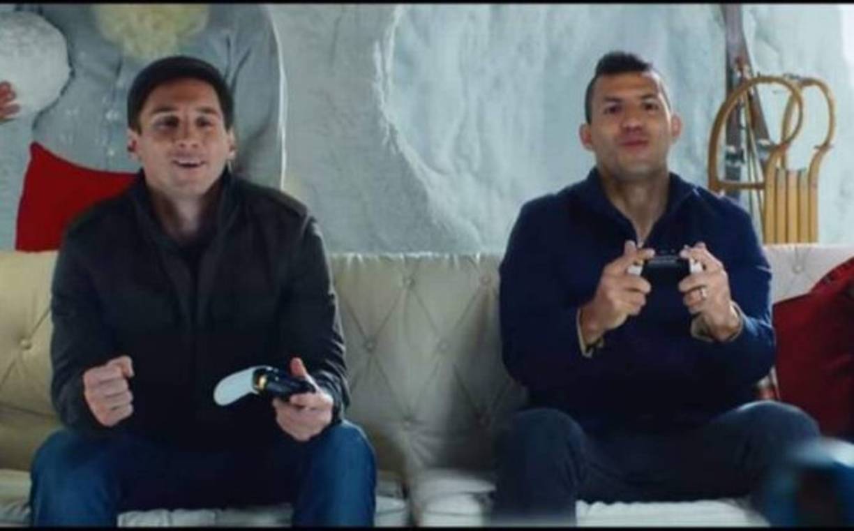 El 'Kun' Agüero retó a Messi a jugar al FIFA.