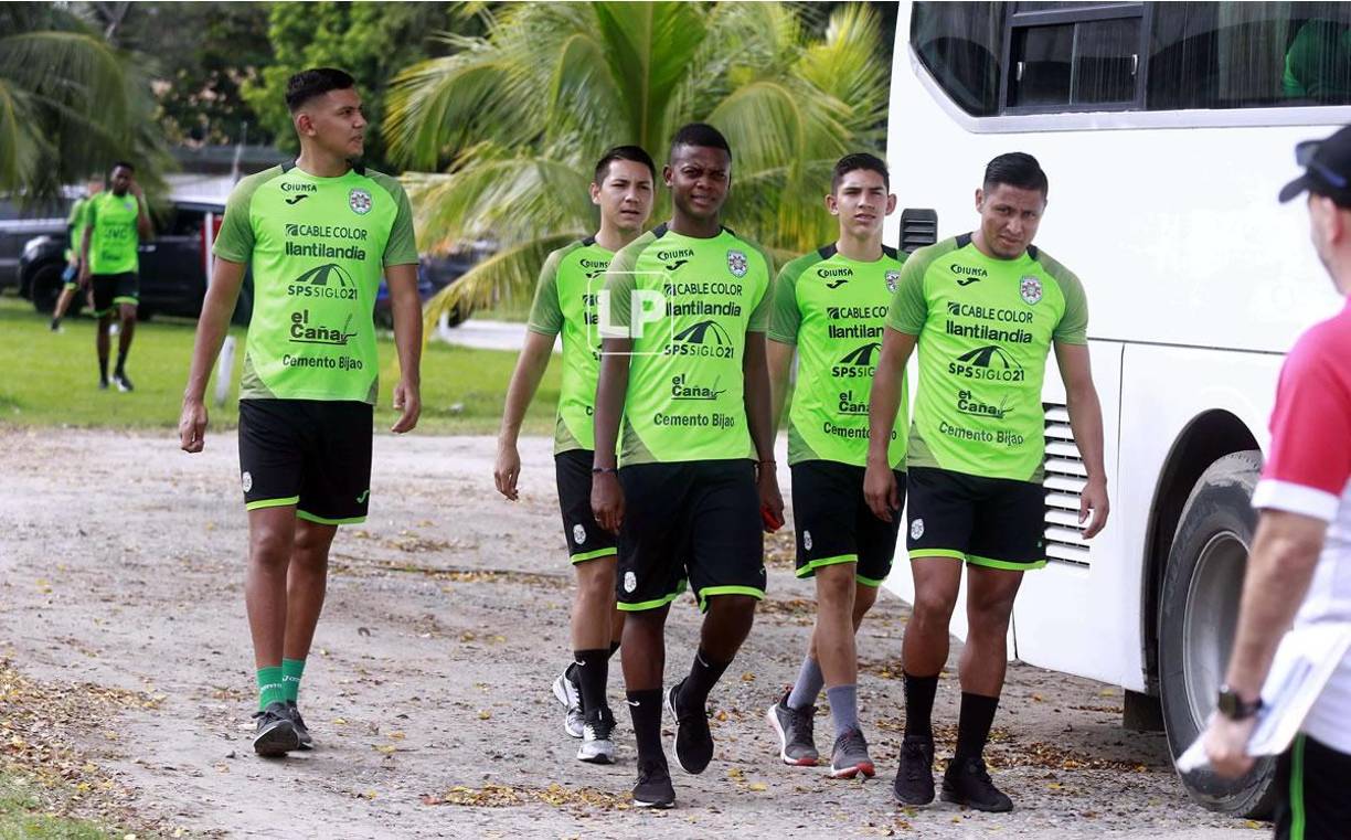 Marathón está entrenando en La Lima, Cortés, donde el equipo realiza algunos acondicionamientos especiales para llegar bien al arranque del campeonato.