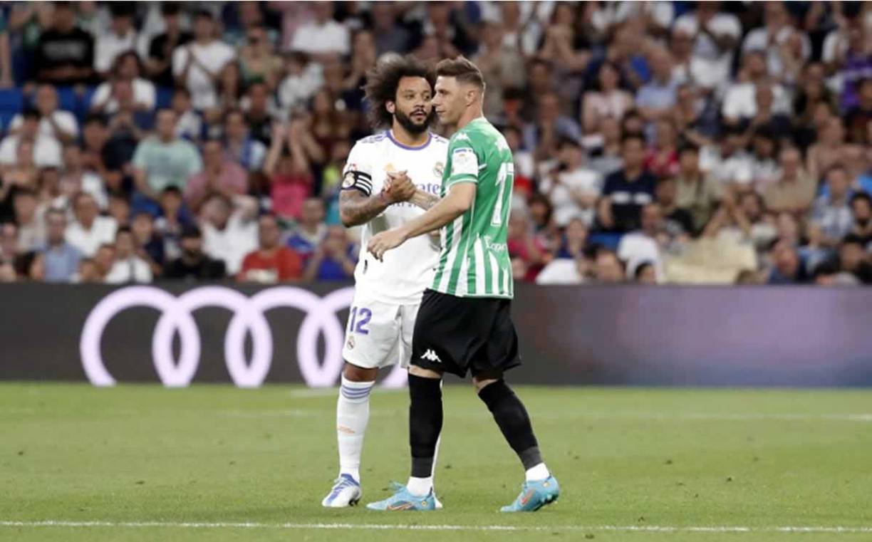 Tras el pitazo final, Marcelo y Joaquín se fundieron en un gran abrazo.