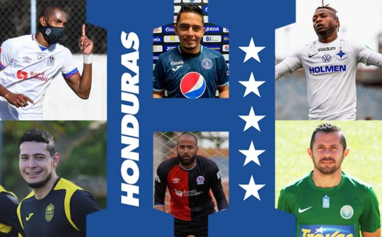 Estos son los 22 futbolistas que fueron convocados por Fabián Coito para los partidos amistosos de Honduras contra Bielorrusia (24 de marzo) y Grecia (el día 28).