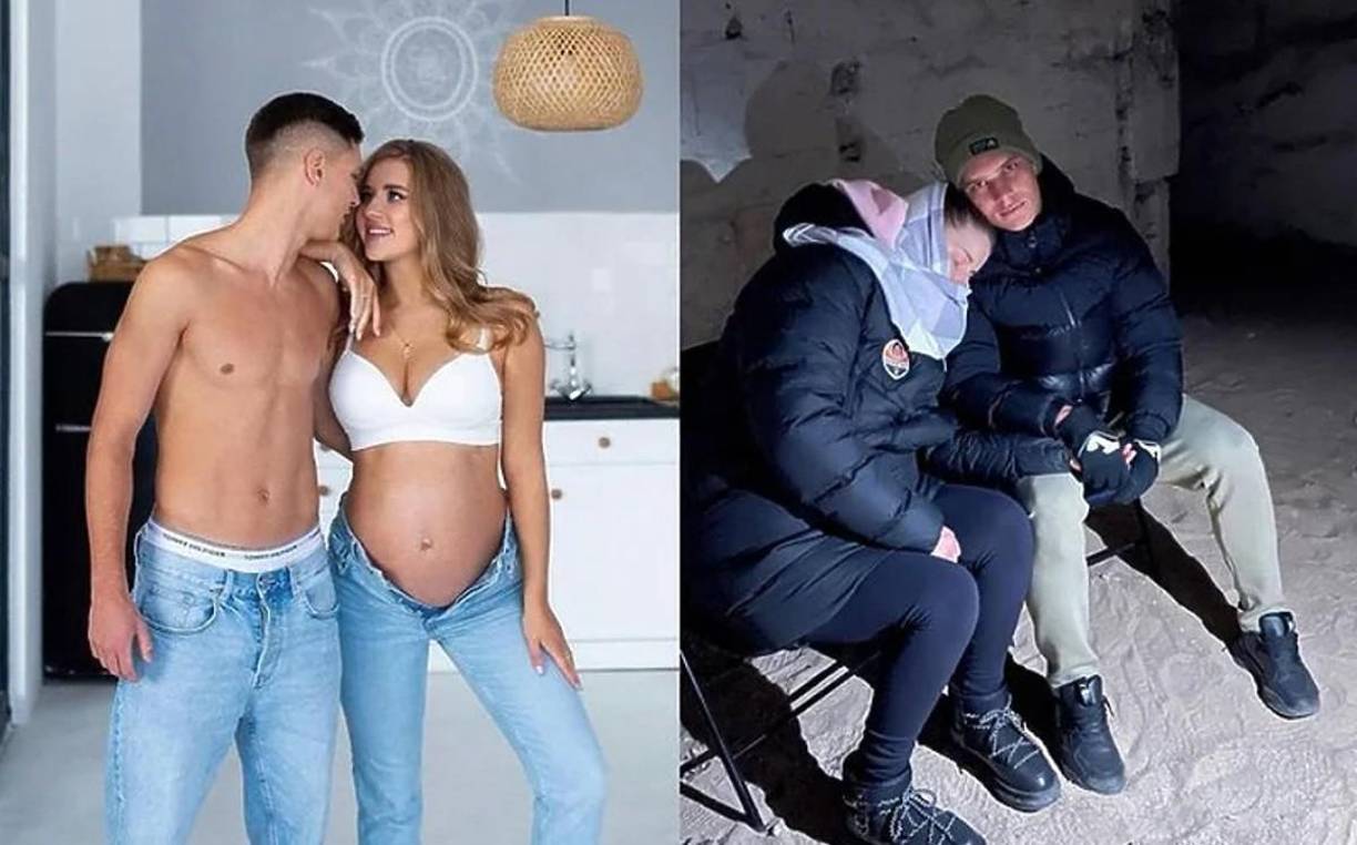 Sudakov compartió una imagen de cómo está refugiado con lIsa, su pareja sentimental.