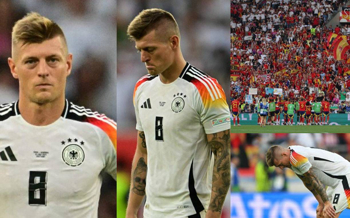 Toni Kroos se retira del fútbol tras la dura eliminación de Alemania en cuartos de final de la Eurocopa 2024. 