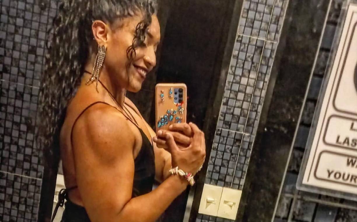  Colla celebró en sus redes sociales el segundo lugar, donde se definió como “entrenadora personal” y “atleta woman pshique”, el hecho de alcanzar una de sus metas.