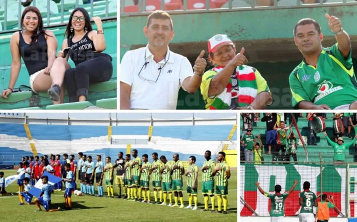 Los partidos de ida de las semifinales de la Copa Presidente se han disputado en dos estadios de San Pedro Sula. Esto es lo que no se vio en la televisión.
