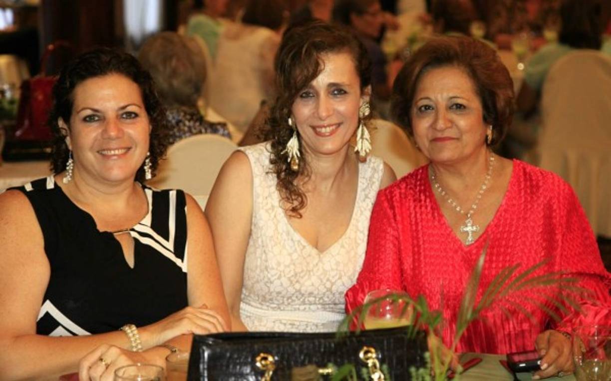 Fanny Handal, Shaznas Ictech y Mary Handal.<br/>